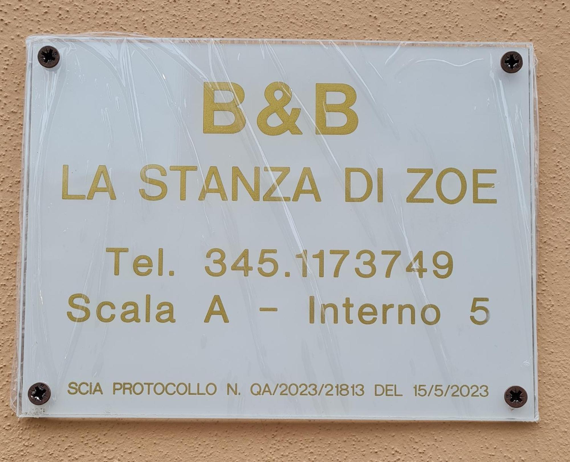 B&B La Stanza Di Zoe Roma Exterior foto